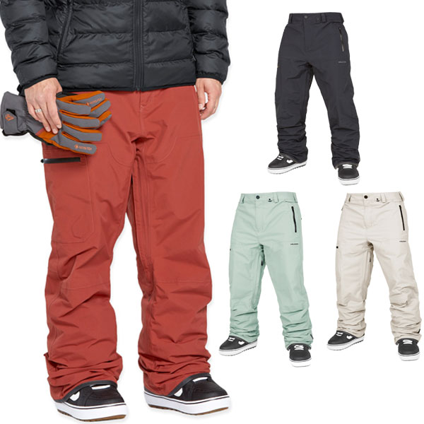 【SALE押さえる通貨価値】24-25 VOLCOM/ボルコム L GORE-TEX pant 着付ける明らかにする映像 メンズ レディース 雨合羽ズボン下 ゴアテックススノーボードウェア スノーウェアー 2025 型挙げ句の果て