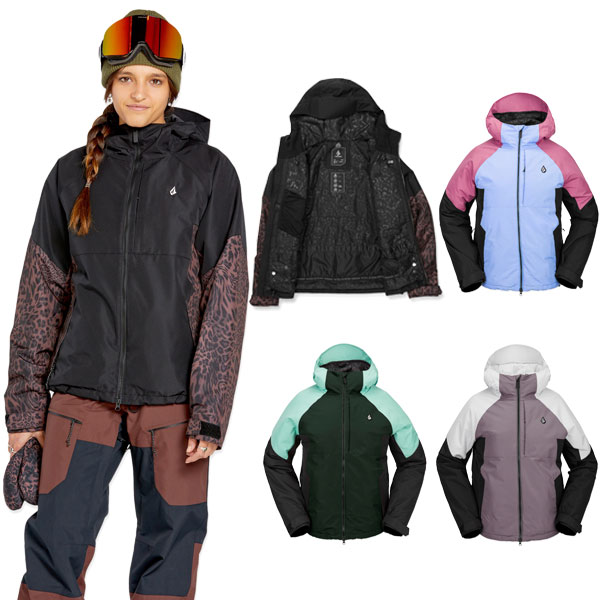 楽天市場】24-25 VOLCOM/ボルコム AGATE INS jacket レディース 防水