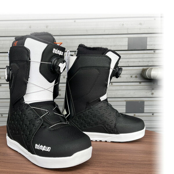 25-26 THIRTYTWO/サーティーツー W,s LASHED DOUBLE BOA VOLCOM ラッシュ ボルコム メンズ レディース ブーツ 熱成型 ダブルボア スノーボード 2026