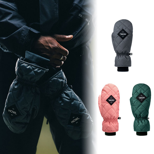 【ポイントUP期間中】25-26 HOWL / ハウル JED Mitt ミトングローブ 手袋 メンズ レディース スノーボード スキー 2026 型落ち メール便対応|サーフ&スノー BREAKOUT