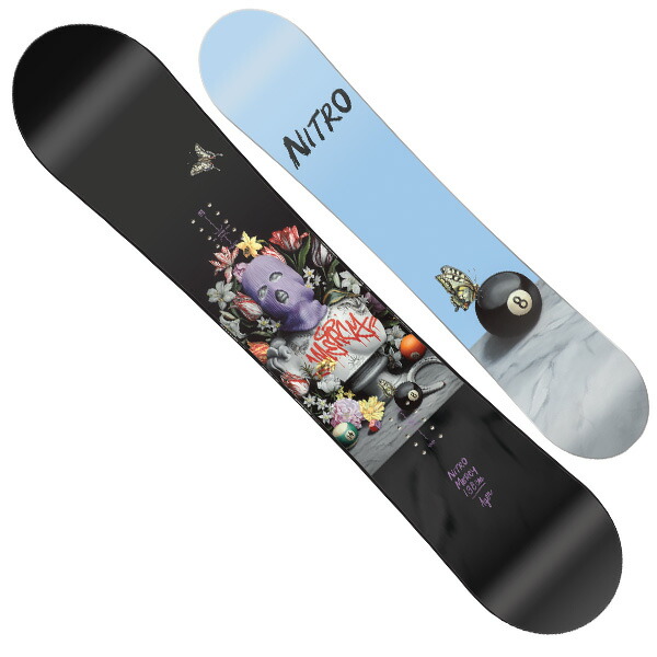 【ポイントUP期間中】25-26 NITRO/ナイトロ MERCY マーシー レディース スノーボード パーク 板 2026 型落ち｜サーフ＆スノー　BREAKOUT