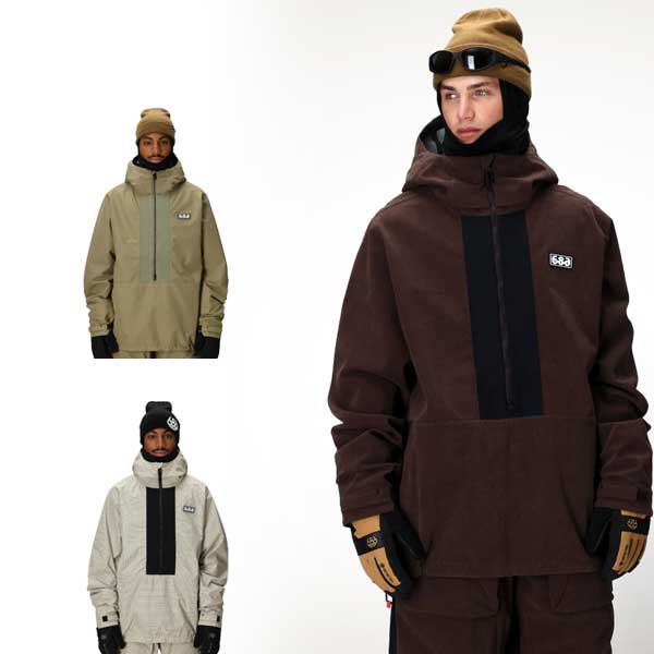 楽天市場】25-26 SIX EIGHT SIX/686 GHOST 2.5L anorak メンズ