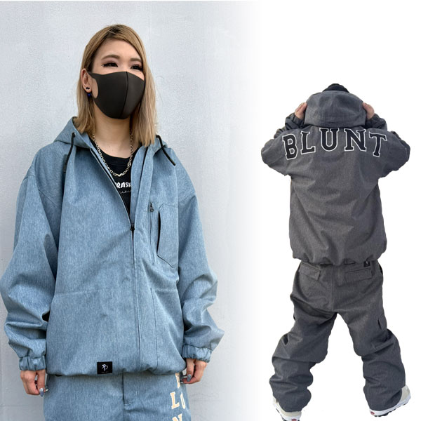 25-26 BLUNT/ブラント STREET jacket 戸田真人 着付ける言いあらわす画像 メンズ レディース 雨合羽上衣 スノーボード御召しもの スノーウェアー 2026