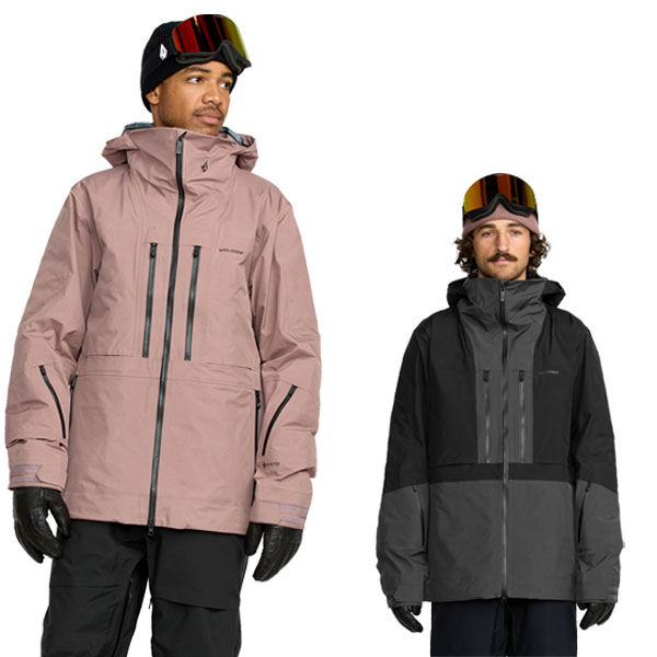 25-26 VOLCOM/ボルコム TDS INF GORE-TEX jacket メンズ レディース 雨合羽上衣 ゴアテックス スノーボードお召しもの スノーウェアー 2026