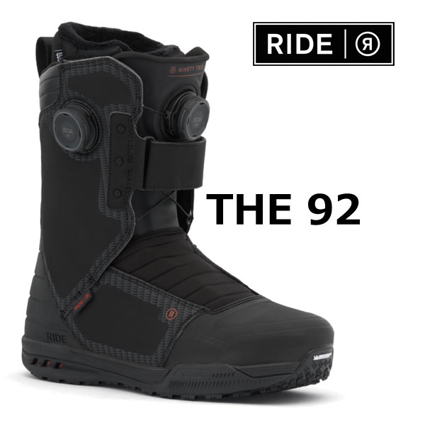 【ポイントUP期間中】26-27 RIDE/ライド THE 92 ナインティーツー メンズ レディース 熱成型対応ブーツ ダブルボア スノーボード 2027 予約商品｜サーフ＆スノー　BREAKOUT