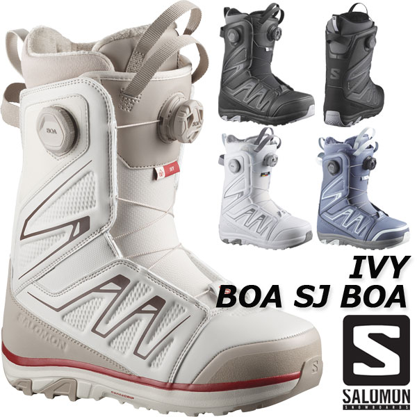 26-27 SALOMON/サロモン IVY BOA SJ BOA アイビーボア レディース 熱働きかける相応うブーツ カービング 運動場 ジブ スノーボード ブーツ 2027 取って置く商いもの