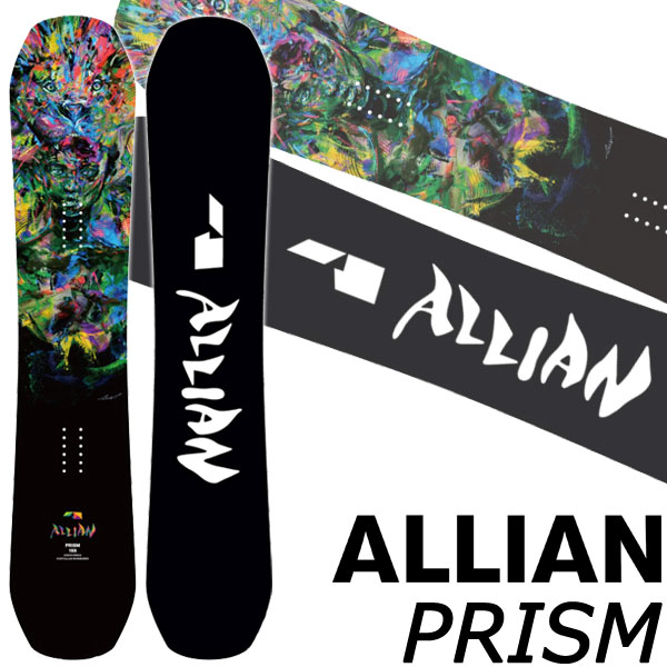 【ポイントUP期間中】26-27 ALLIAN/アライアン PRISM プリズム メンズ スノーボード パーク 板 2027 予約商品|サーフ&スノー BREAKOUT