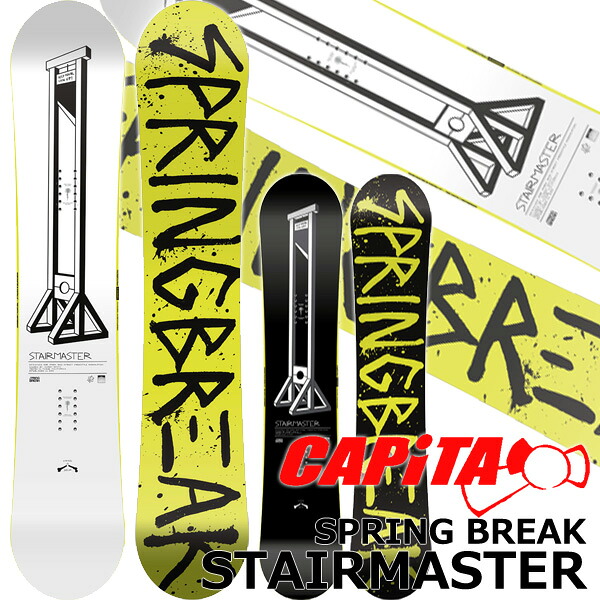【ポイントUP期間中】26-27 CAPITA/キャピタ SB STAIRMASTER スプリングブレイクステアマスター SPRING BREAK メンズ レディース スノーボード パーク 板 2027 予約商品｜サーフ＆スノー　BREAKOUT
