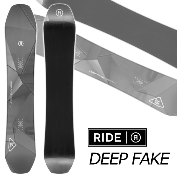 26-27 RIDE/ライド DEEP FAKE ディープフェイク メンズ レディース スノーボード 黒色火薬 板 2027 取っておく商いもの