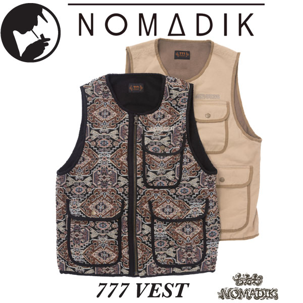26-27 NOMADIK/ノマディック 777 VEST メンズ レディース 限りない スノーボード御召しもの インナーウェアー 2027 取っておく商いもの