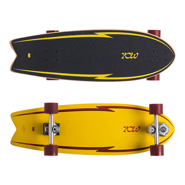 楽天市場】YOW SURF SKATE ヤウ スケートボード Pipe 32” サーフ