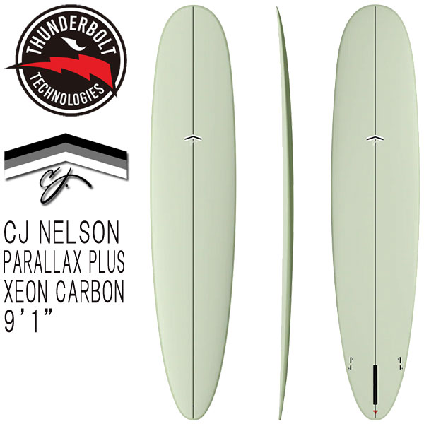 楽天市場】予約商品 2026 THUNDERBOLT CJ NELSON PARALLAX PLUS 9'1