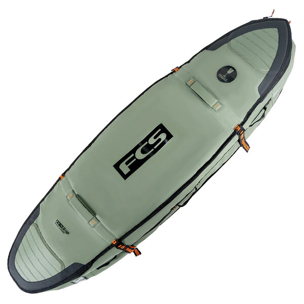 FCS TRAVEL 4 SHORTBOARD FISH WHEELIE COVER 6'7 / エフシーエス トラベル4 ボードカバー ショートボード フィッシュ ボードケース ハードケース サーフボード サーフィン