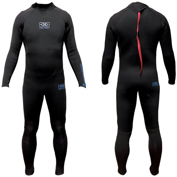 OCEAN AND EARTH WETSUITS MENS STEAMER SCHOOL 3/2mm / オーシャンアンドアース スチーマー スクールモデル バックジップ ウェットスーツ サーフィン ジャージ フルスーツ 春秋用