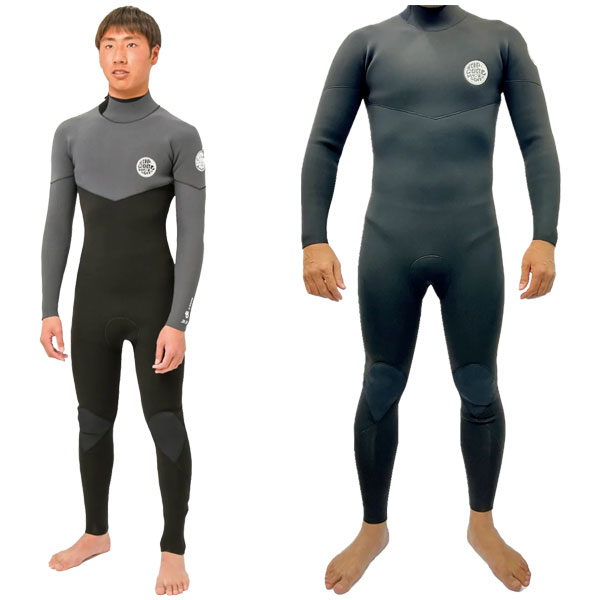 2024 RIPCURL E6 E-BOMB BACKZIP FULLSUIT/リップカール バックジップ フルスーツ 3×3 O30-003 ウェットスーツ サーフィン ジャージ 春秋用 数量限定 海外モデル