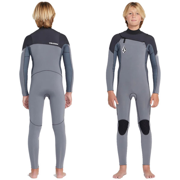 2024継続 VOLCOM BIG BOYS MODULATOR 3/2MM CHEST ZIP LONG SLEEVE FULLSUIT C9532331 / ボルコム ビッグボーイ モジュレーター ロングスリーブチェストジップ フルスーツ 3mmｘ2mm ウェットスーツ サーフィン ジャージ 春秋用 キッズ 海外モデル｜サーフ＆スノー　BREAKOUT 14,175円