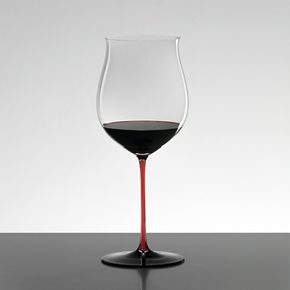 リーデル公式 ブラック シリーズ レッド ブルゴーニュ・グラン・クリュ 1個入 4100/16R ラッピング無料 RIEDEL ワイングラス ハンドメイド 赤ワイン｜リーデル店