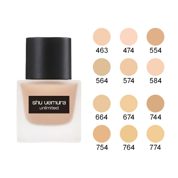 shu uemura skin FIT リキッドファンデーション 554 アンリミテッド シュウ ウエムラ ケア ツヤ セラム