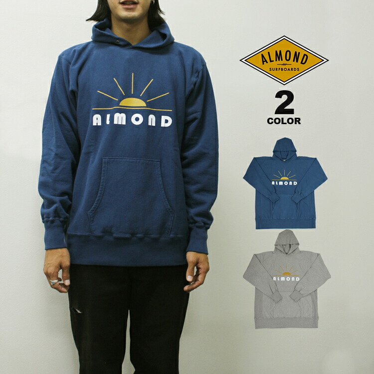 【SALE】アウトレット アーモンド サーフボード パーカ ALMOND SURFBOARDS SUNRIZE HOODIE Japan Quality SWEAT PARKA スウェット パーカー プルオーバー 日本製 メンズ レディース ユニセックス 裏毛 スエット 全2色 M-XL【公式】|RIFFLE PAGE 2nd