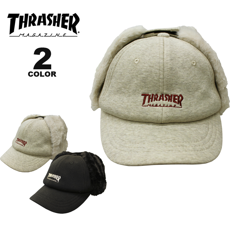 【楽天市場】【公式】 スラッシャー キャップ 帽子 THRASHER MAG LOGO FLIGHT CAP フライトキャップ メンズ
