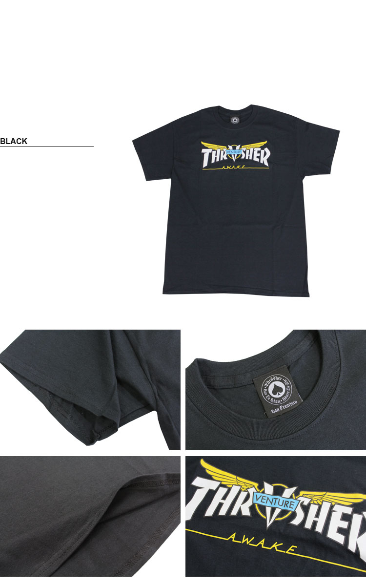 楽天市場 Sale 公式 スラッシャー Tシャツ Thrasher Venture Collab S S T Shirts 半袖 Tee ベンチャー インポート メンズ レディース ユニセックス プリント 全2色 S Xl Riffle Page 2nd