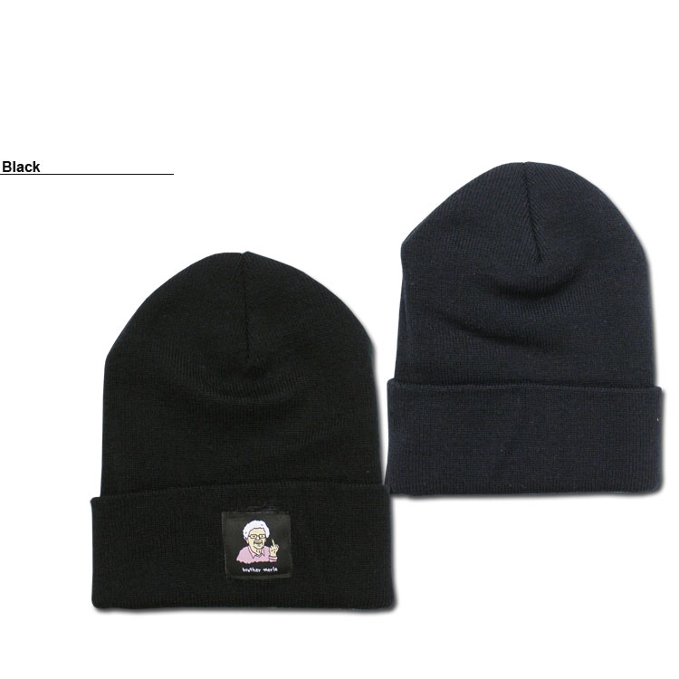 楽天市場 ブラザーマール ビーニー ニット帽 Brother Merle Betty Knit Cap Beanie ニットキャップ 帽子 メンズ レディース ユニセックス 全2色 フリーサイズ ブラザーマーレ Riffle Page 2nd