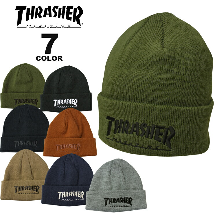 楽天市場】【公式】 スラッシャー ビーニー ニット帽 THRASHER GONZ HOMETOWN 2WAY KNIT BEANIE CAP  ニットキャップ コットン サマー ショートビーニー メンズ レディース ユニセックス 全3色 ゴンズ マークゴンザレス : RIFFLE PAGE  2nd