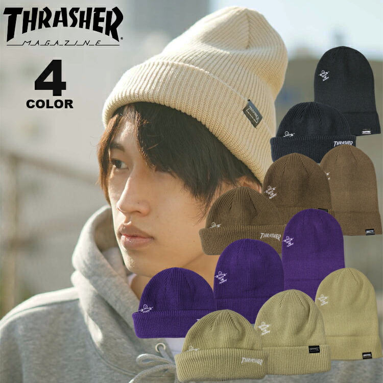 楽天市場】【公式】 スラッシャー ビーニー ニット帽 THRASHER GONZ HOMETOWN 2WAY KNIT BEANIE CAP  ニットキャップ コットン サマー ショートビーニー メンズ レディース ユニセックス 全3色 ゴンズ マークゴンザレス : RIFFLE PAGE  2nd