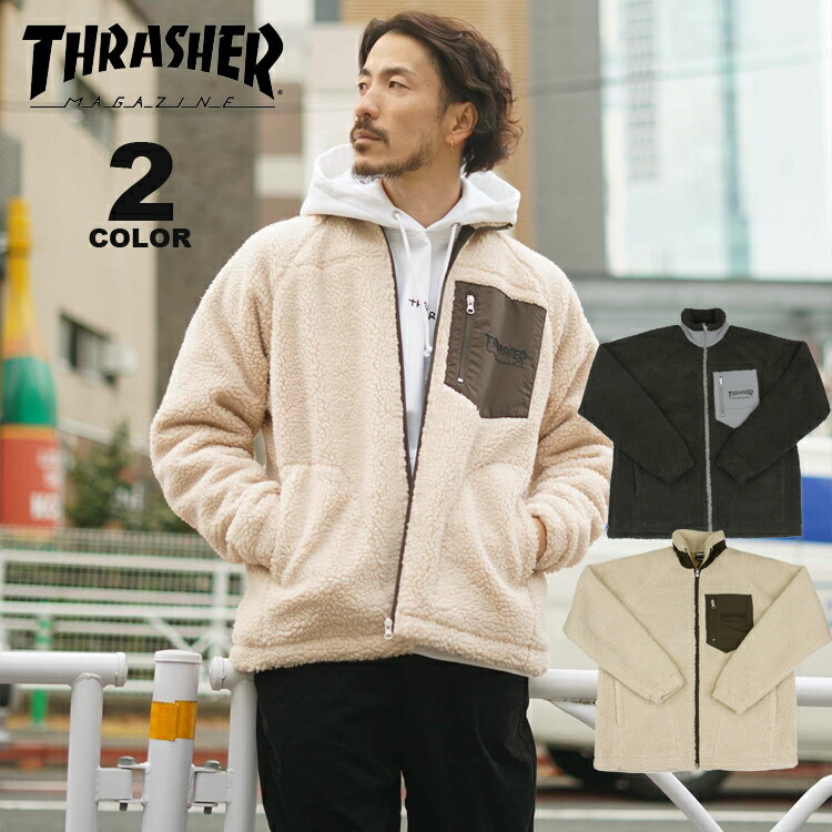 ブランドのギフト SKATE AND DESTROY thrasher スラッシャー アウター