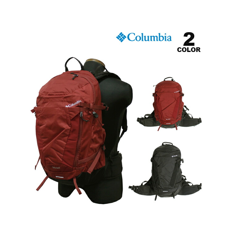 コロンビア リュック Columbia TIMBERLINE 25L BACKPACK バックパック ティンバーライン 全2色 メンズ レディース ユニセックス 登山 ハイキング OMIN-SHILD オムニシールド 撥水 防汚 ハイドレーションシステム ウエストウイング｜RIFFLE PAGE 2nd