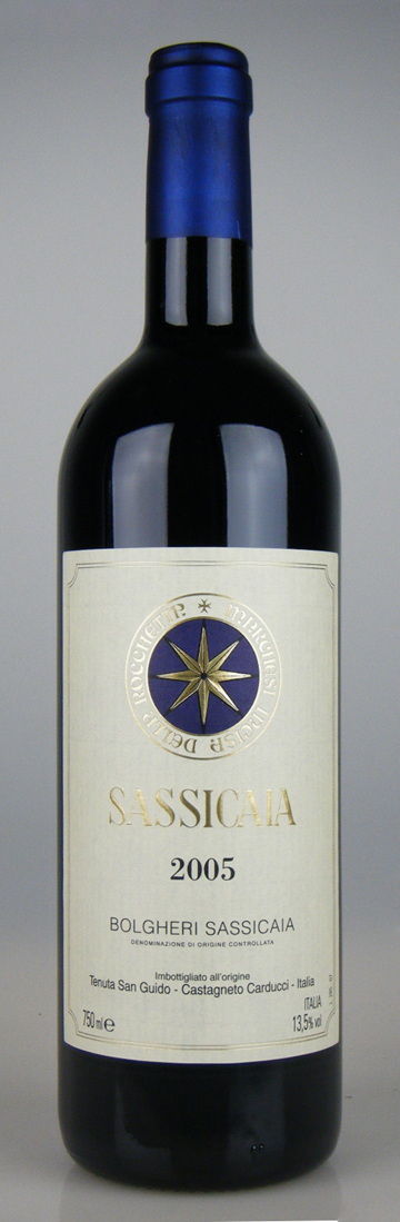 2022モデル サッシカイア 2005 Tenuta San Guido Sassicaia IT WA93 赤