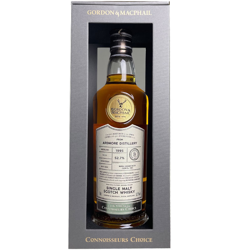 アードモア 1990 27年 52.2％ G&M コニサーズ・チョイス