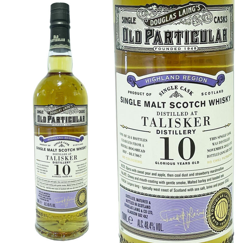 タリスカー 10年 ダグラスレイン オールド パティキュラー 2012 / Talisker 10yo Douglas Laing Old Particular [2012][SW]