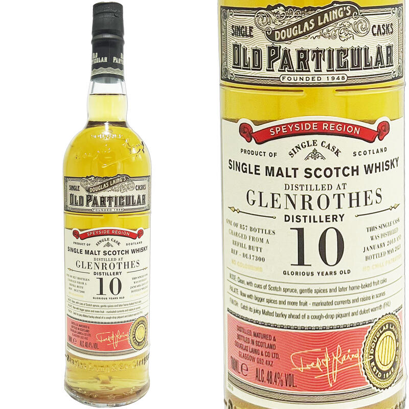 グレンロセス 10年 ダグラスレイン オールド パティキュラー 2013 / Glenrothes 10yo DL Old Particular [2013][SW]｜Ｗｉｎｅ shop Ｃave