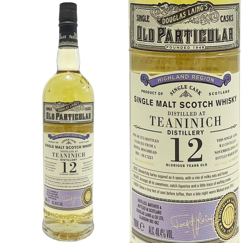 ティーニニック 12年 ダグラスレイン オールド パティキュラー 2010 / Teaninich 12yo DL Old Particular [2010][SW]｜Ｗｉｎｅ shop Ｃave