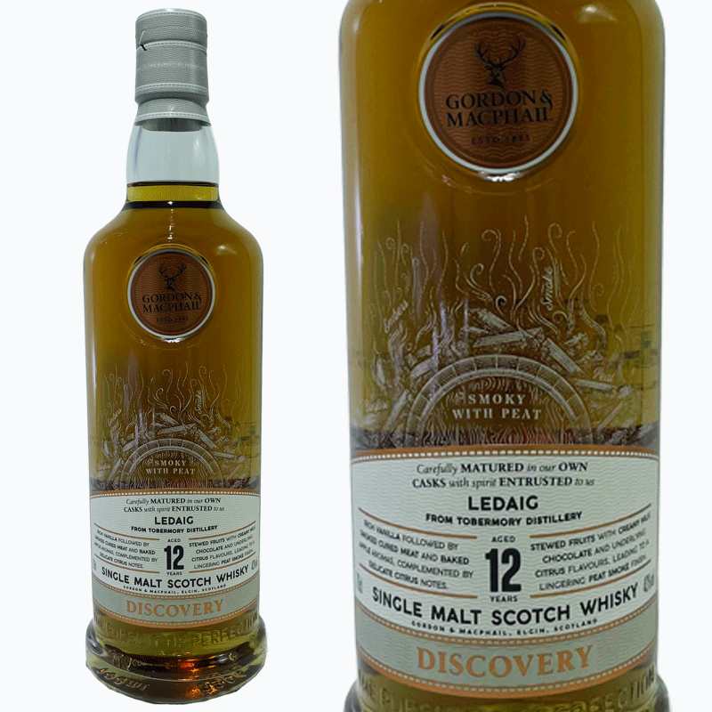 レダイグ 12年 ゴードン&マクファイル ディスカバリー スモーキー / Ledaig 12yo G&M Discovery Smoky [SW]｜Ｗｉｎｅ shop Ｃave 7,810円