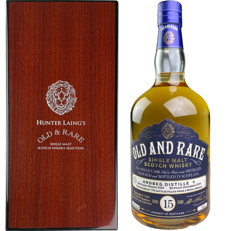 Hunter Laing Old Rare Ardbeg 15 Yo [2004] ハンターレイン オールド