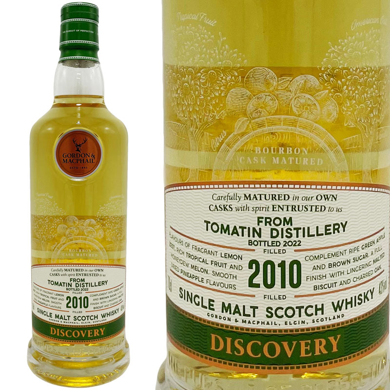トマーティン 2010 ゴードン＆マクファイル ディスカバリー バーボン / Tomatin GM Discovery Bourbon [2010][SW]