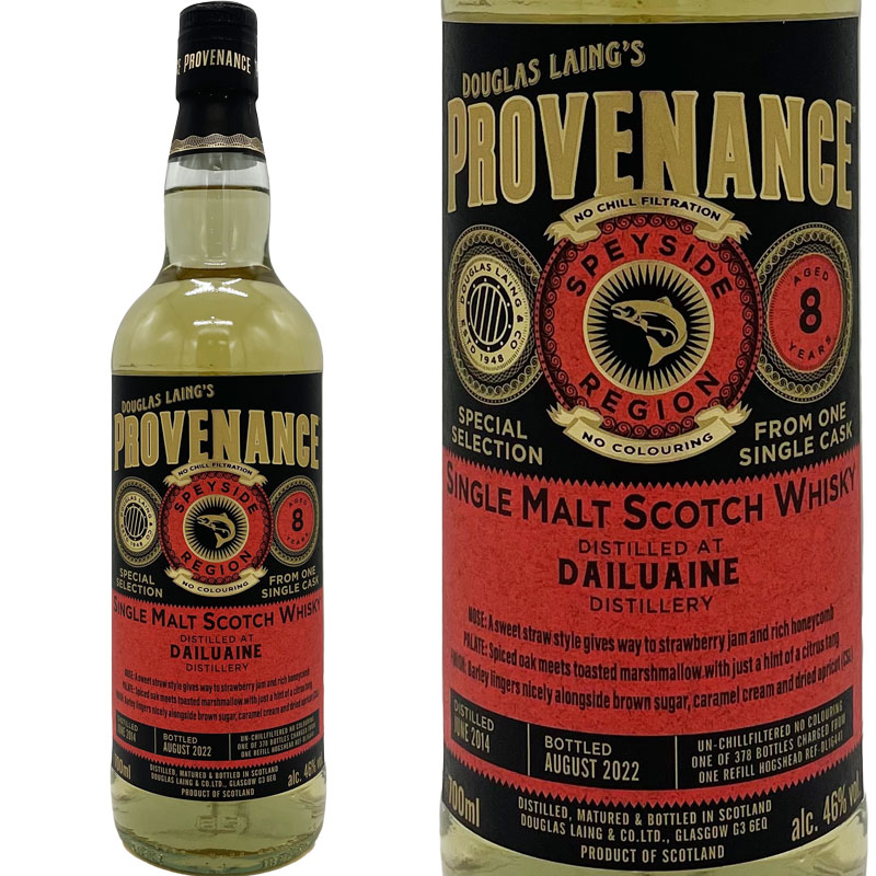 ダルユーイン 8年 ダグラスレイン プロヴェナンス / Dailuaine 8yo DL Provenance [2014][SW]