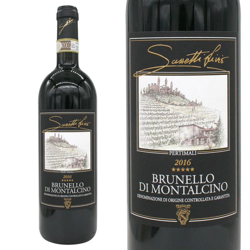 ブルネッロ ディ モンタルチーノ 2016 ペルティマリ サセッティ リヴィオ / Sassetti Livio Pertimali Brunello di Montalcino 2016 [IT][赤]