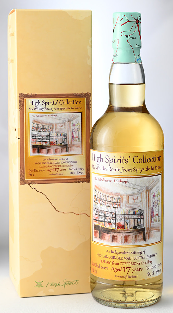 レダイグ 17年 ハイスピリッツ マイ ウイスキー ルート 2007 / Ledaig 17yo HS MY Whisky Route [2007][SW]｜Ｗｉｎｅ shop Ｃave