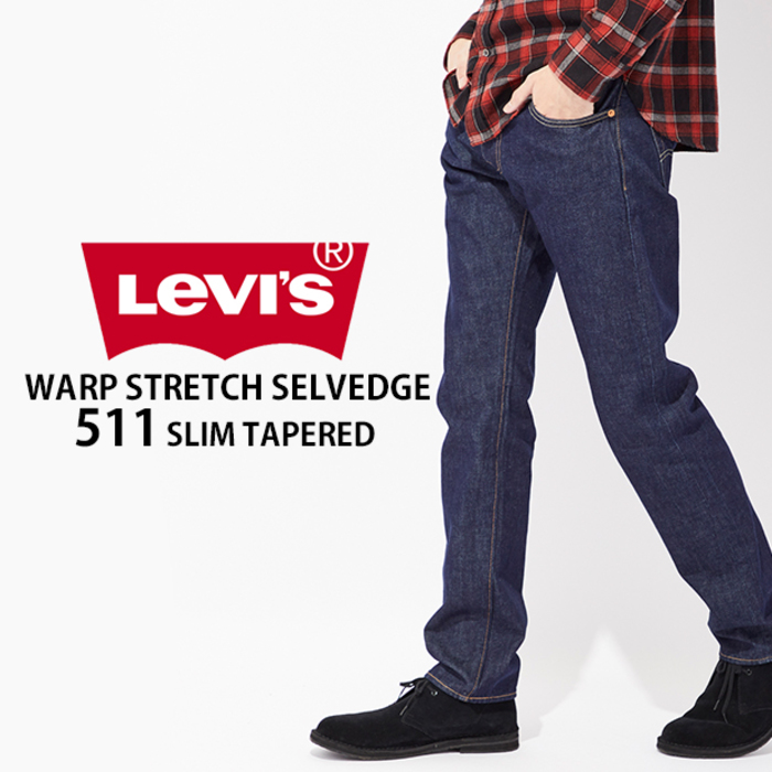 warp stretch levi's