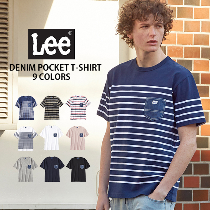 楽天市場 Lee デニムポケット付きtシャツ メンズright On ライトオン Lt26 Lee リー ライトオン楽天市場店