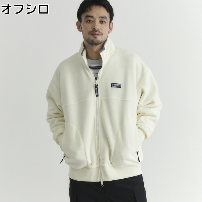 CAMP7 フリースフルジップロゴブルゾン Right-on ライトオン CP25201400132 CAMP7 キャンプ7
