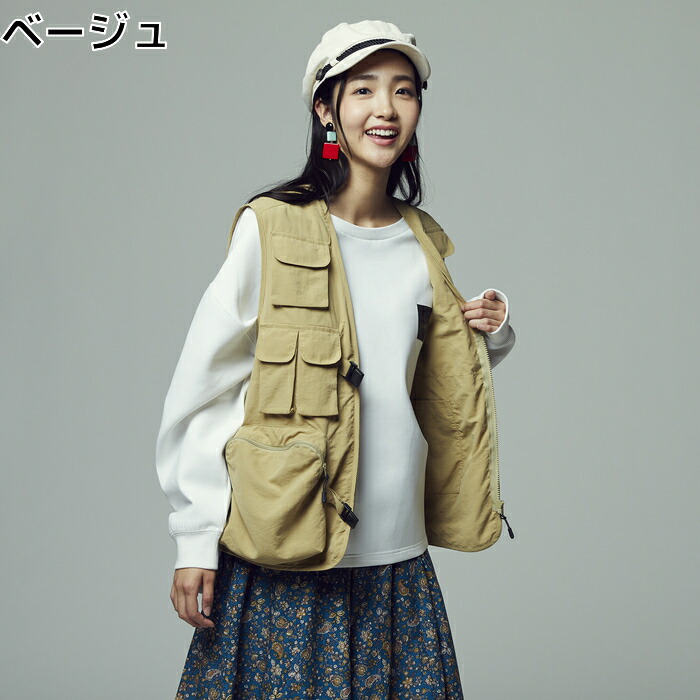 楽天市場 Camp7 ユーティリティベスト ウィメンズ 全2色right On ライトオン Cp Camp7 キャンプ7 ライトオン楽天市場店