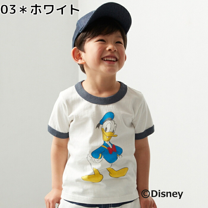 楽天市場 Disney ディズニーリンガーｔシャツ キッズright On ライトオン Dn Disney ディズニー ライトオン 楽天市場店