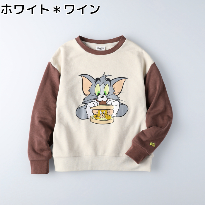 楽天市場 Tom And Jerry プリントクルーネックトレーナー トムとジェリー Right On ライトオン Tom And Jerry トムアンドジェリー ライトオン楽天市場店