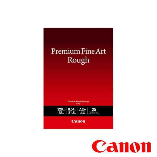 CANON キヤノン 写真用紙 プレミアムファインアート・ラフ アート用紙 コットン材 A3ノビ 25枚 FA-RG1A3N25
