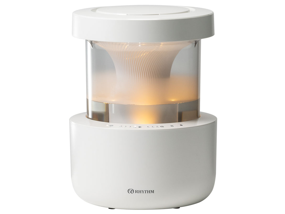 音楽的リズム RHYTHM 超音波式加湿器 スウィミングプール受け答え 加湿器 MIST 350 ともし火薄墨色 9YYA29RH08