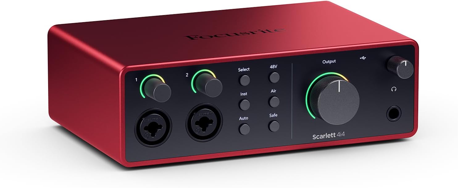 FOCUSRITE AUDIO ENGINEERING SCARLETT 4I4 4TH GEN｜陸翔屋